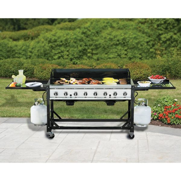 Propane Grill Eight 8 Burner Propane Fired for Cooking, Catering, Party Rentals and Corporate Event Hires 2