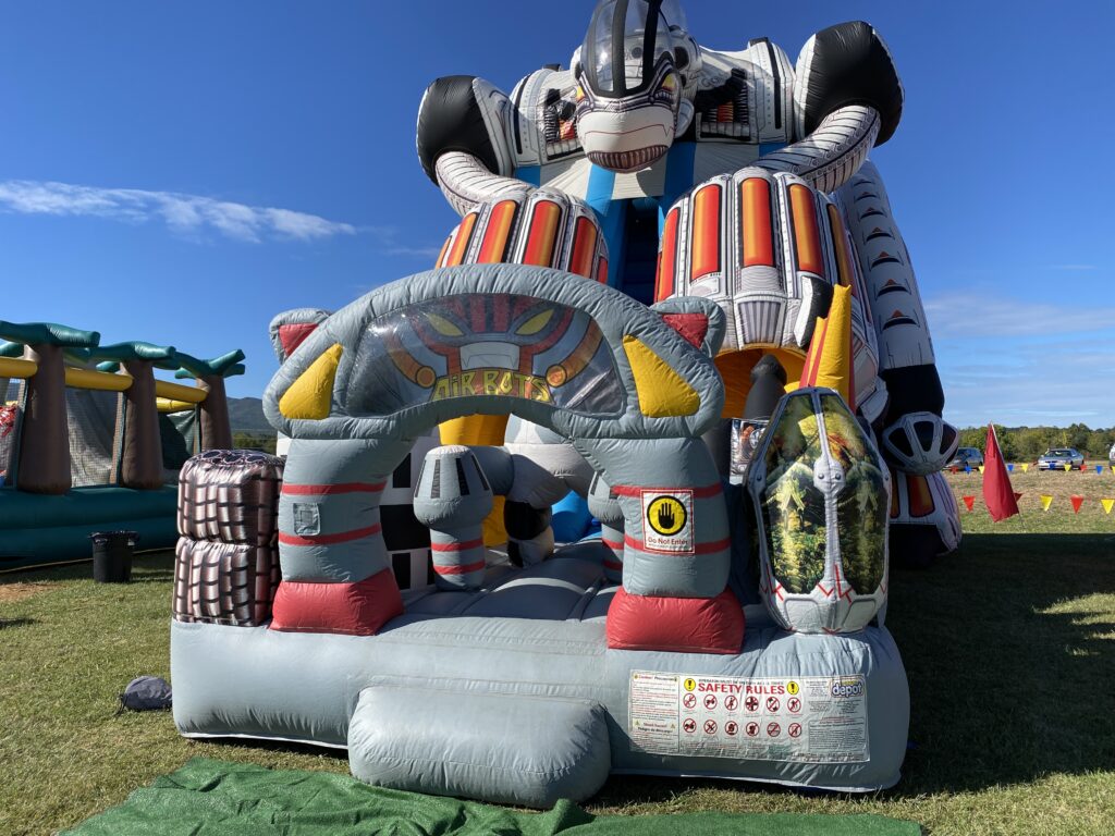 AIR BOT GIANT INFLATABLE SLIDE – 32 feet | Magic Special Events | Event ...