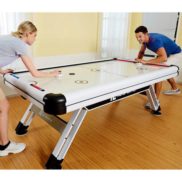 Air Hockey Table White Playing View