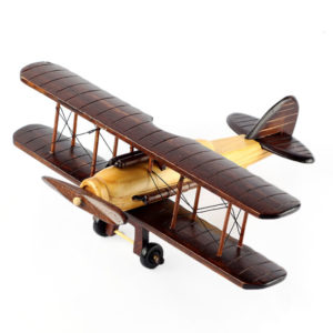 Airplane Biplane Antique Vintage wooden prop