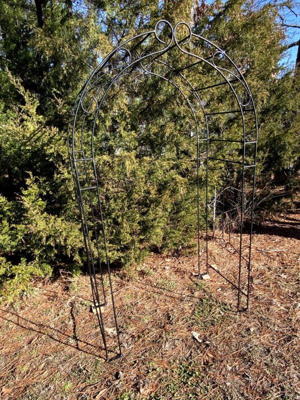 Wrought Iron Style Metal Wedding Arch or Arbor