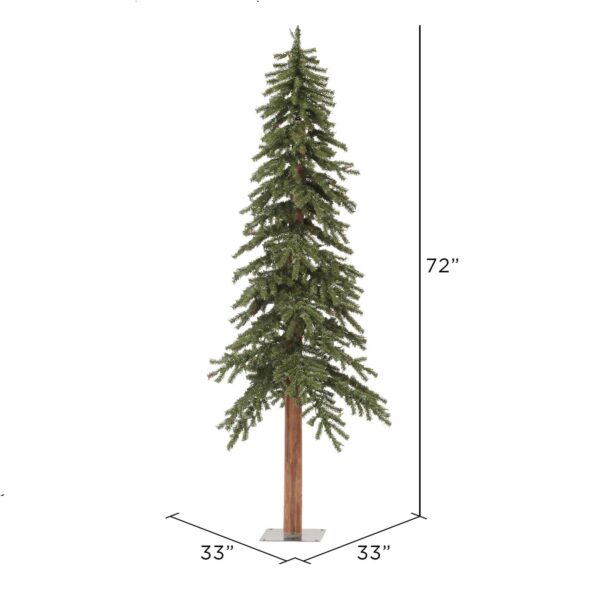 Artificial Alpine Christmas Tree 6 Feet Magic Special Events