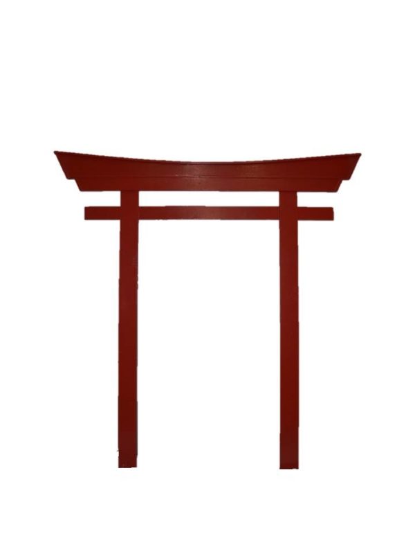 Torii Gate Prop for Japanese Asian Oriental Theme Parties, Party Rentals and Corporate Events