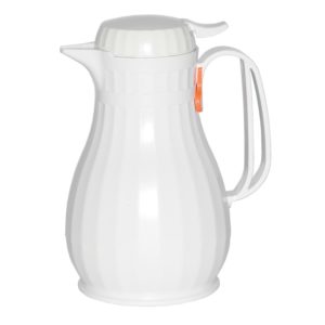 Beverage Insulated Thermal Server White 42 oz - 1.3 Liter for Party Rentals and Catering Events