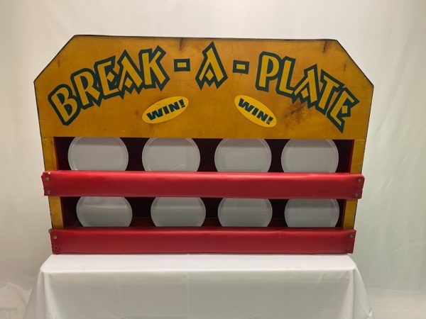 Break A Plate Carnival Midway Game for Party Rentals and Corporate Special Events Hire