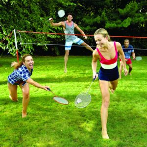 Badminton Yard Game Set for Party Rentals or Corporate Events