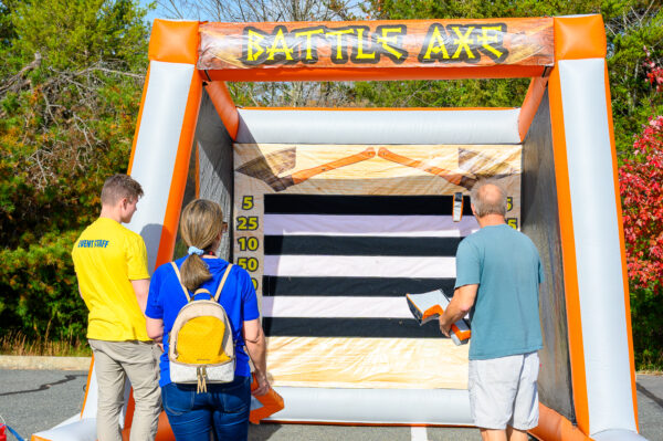 Battle Axe Throwing Inflatable Game