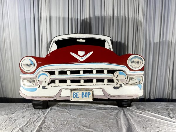 Cutout prop for a 1950s Cadillac Front End