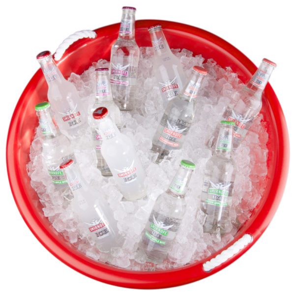 Large Plastic Ice Bucket for Chilling Can and Bottle Drinks