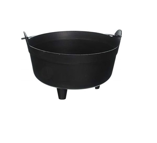 Black Plastic Cauldron 14 Inch 1 600x548 