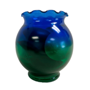 Blue Green Cup Vase