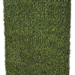 Green Boxwood Faux Hedge 84 inches tall for Party Rentals and Corporate Event Hires
