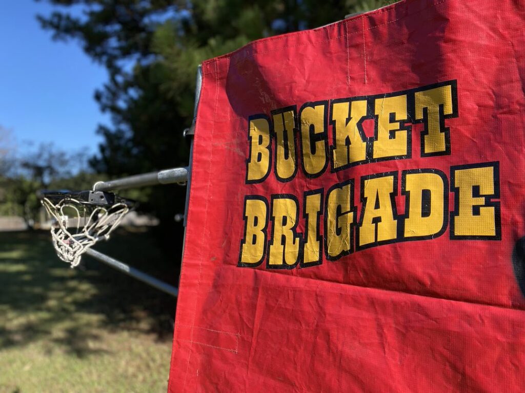 BUCKET BRIGADE GAME – THE DUNKLESS DUNKING MACHINE