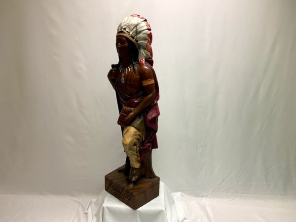 Tobacco Cigar Store Native American Indian Chief Prop