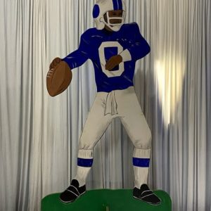 Football Player Quarterback prop for special events