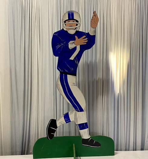Football Player Pass Receiver prop for special events