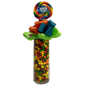 Candy Whirly Pop Skittles Centerpiece