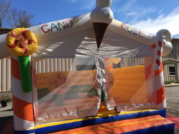 Candyland Land Candy House Inflatable Bouncer
