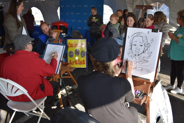 Professional Caricature Artist for Parties Tradeshow and Corporate Events