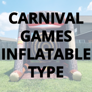CARNIVAL GAMES INFLATABLE TYPE