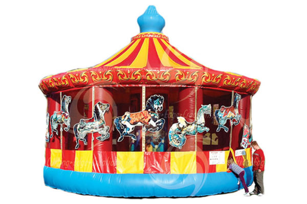 Carousel Inflatable Bouncer