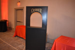 Betting and Wagering Window Cashier Teller Booth for Party Rentals
