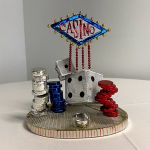 Las Vegas Style Casino Table Top Theme Centerpiece for Party Rentals and Corporate Special Events