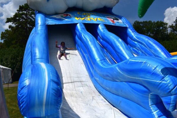 Catch A Wave Inflatable Slide
