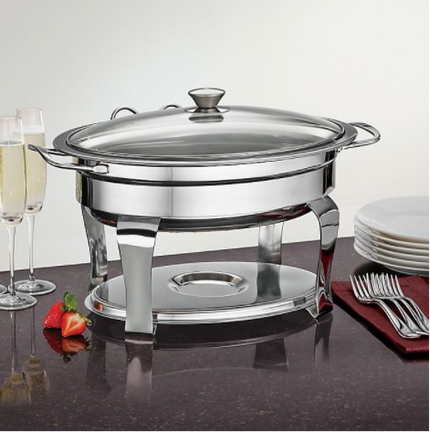 Oval Chafing Dish or Chafer for food service