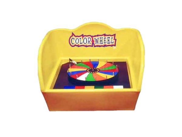 Color Wheel of Fortune Tub Style Carnival Game for Party Rentals and Corporate Events
