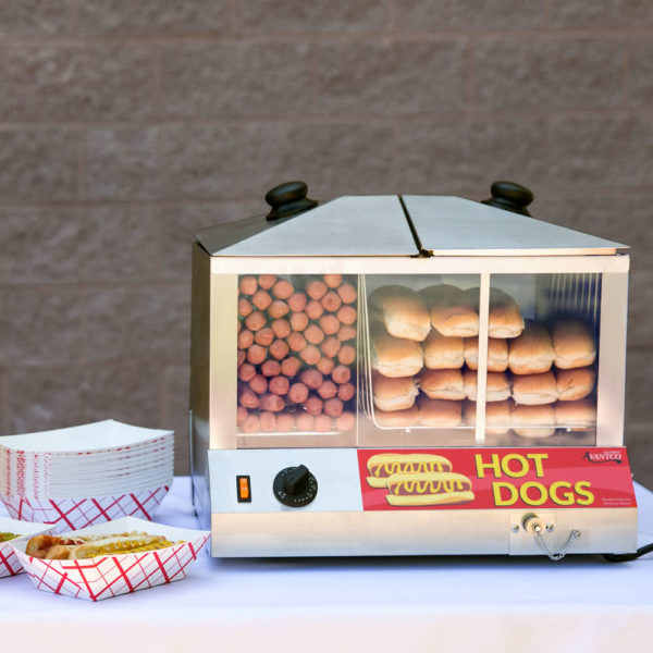 Hot Dog Cooking Steamer Machine for Party Rentals and Events