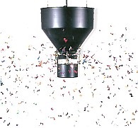 Confetti Snow Hanging Spreader for Special Effects Party Rentals and Corporate Events Hire