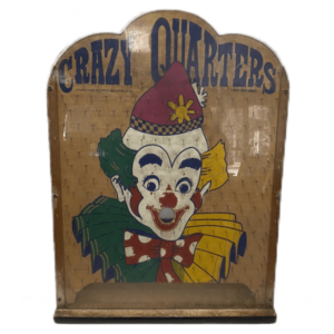 Crazy Quarters Wooden Carnival Game Deluxe