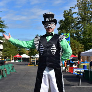 Stiltwalker Professional Entertainer for Parties, Festivals and Corporate Events