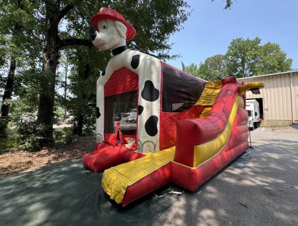 Dalmatian Combo Bouncer With Slide Richmond Virginia Rental Magic Special Events
