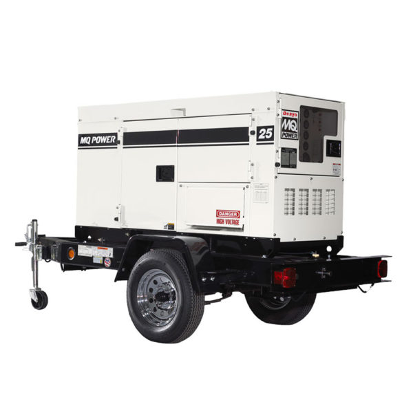 Diesel Generator 20-25 kw Whisperwatt for Party Rentals Corporate Events Festival Hires Power Distribution