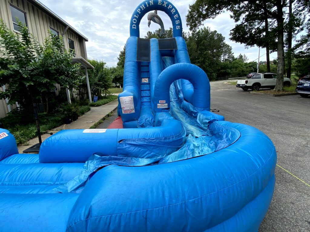 Drunk Slide Ride DOLPHIN EXPRESS WATER SLIDE 18 Feet