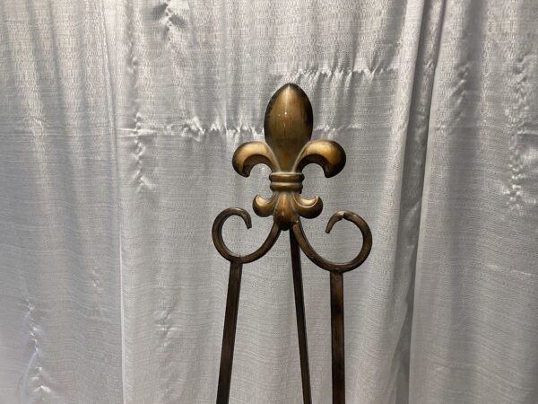 Easel Metal Fleur De Lis French Easel Stand Magic Special Events