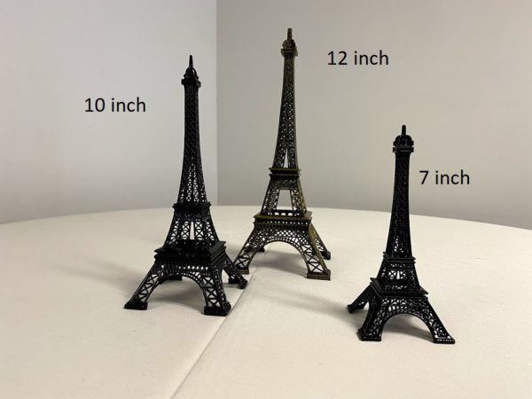 Miniature Eiffel Towers for Party Centerpiece