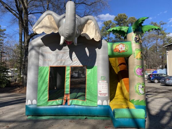 Elephant Jungle Inflatable Bouncer