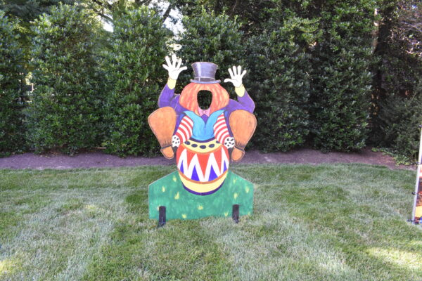 Circus Clown Photo Op Cutout Stand In Prop for Party Rentals