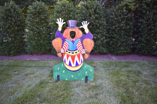 Circus Clown Photo Op Cutout Stand In Prop for Party Rentals