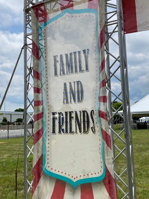 Family and Friends Banner Sign Magic Special Events