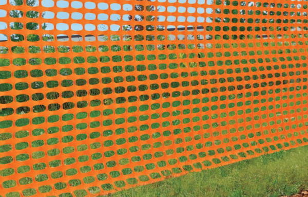Orange Mesh Fencing for Special Events