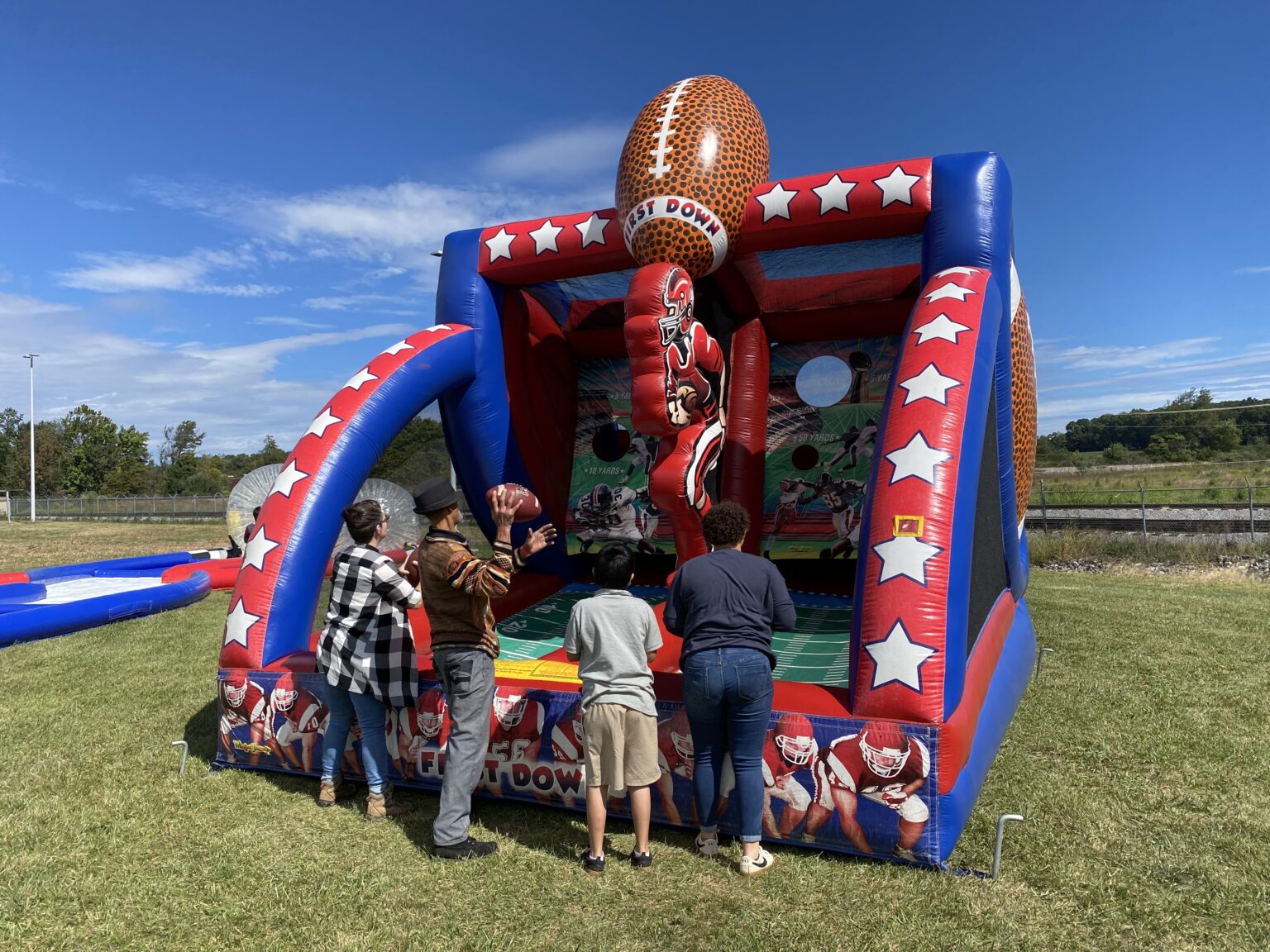 FIRST DOWN INFLATABLE FOOTBALL SPORTS GAME