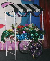 Flower Cart Magic Special Events White Awning