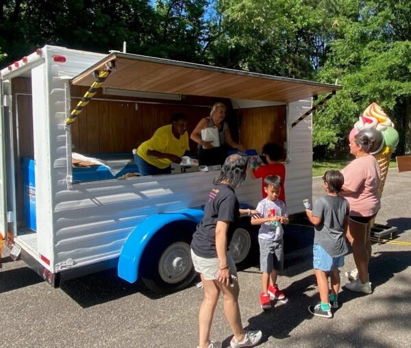 Food Concession Trailer Ice Cream Cart Trailer Magic Special Events Rental Richmond Virginia