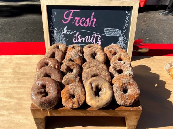 Fresh Donuts Display Donut Catering Magic Special Events