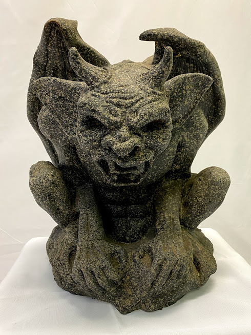 Gargoyle Statue Prop for Halloween Haunted House Party Rentals and Corporate Special Events