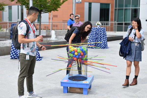 Giant KerPlunk Game for Party Rentals Big Parties Team Building and Corporate Events